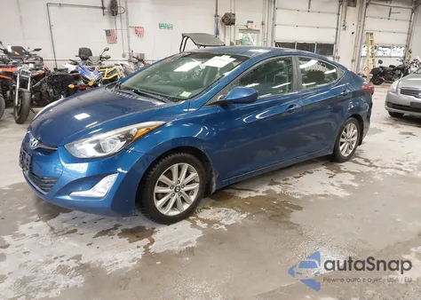 2015 Hyundai Elantra Se z USA, uszkodzony, nr VIN KMHDH4AEXFU445516